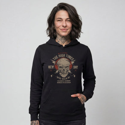 Loosid High Times Recovery Hoodie featuring the design