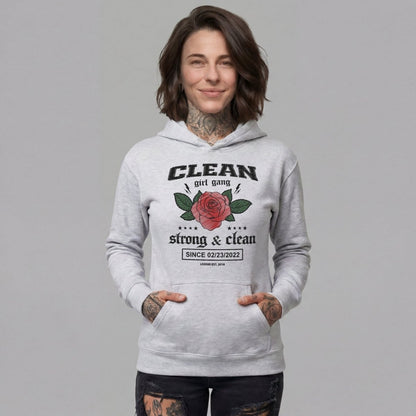 Clean Girl Gang Strong & Clean Crest Recovery Hoodie product photo (view 10)