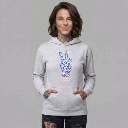 Peace & Sober Recovery Hoodie graphic detail (view 4)