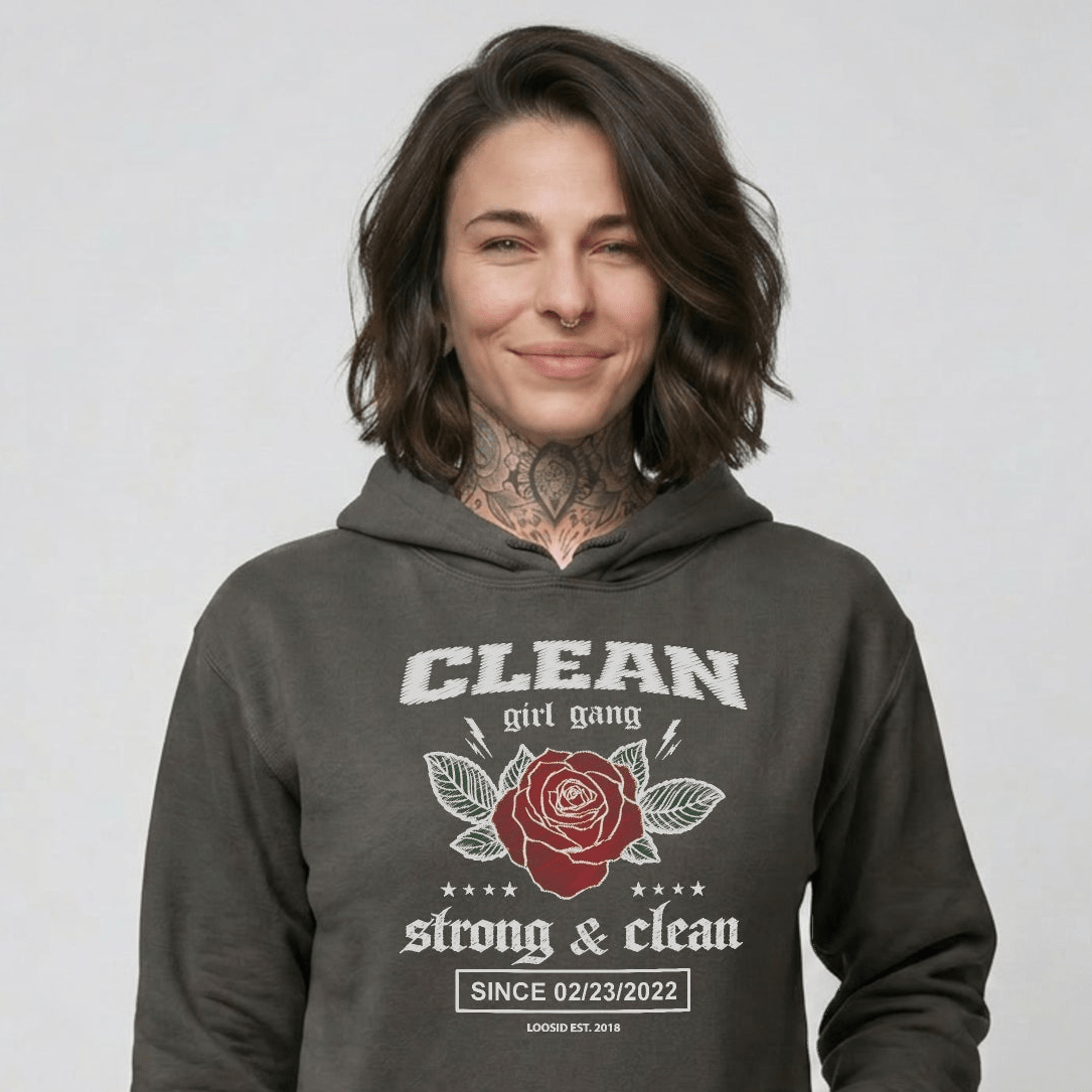 Clean Girl Gang Strong & Clean Crest Recovery Hoodie featuring the design (view 21)