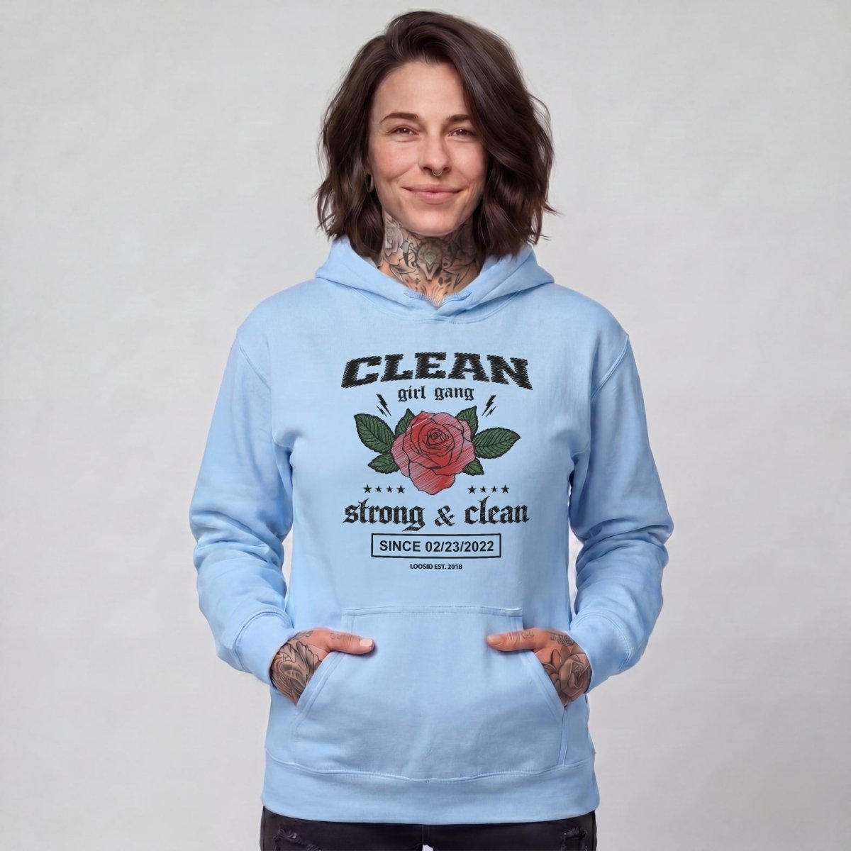 Clean Girl Gang Strong & Clean Crest Recovery Hoodie packaging detail (view 28)