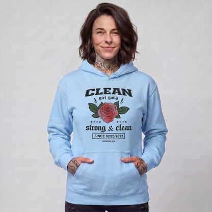 Clean Girl Gang Strong & Clean Crest Recovery Hoodie packaging detail (view 28)