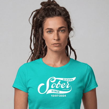 Sober T Shirt | Women's Sober Since Tee