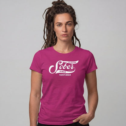 Sober T Shirt | Women's Sober Since Tee
