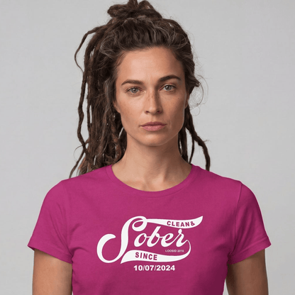 Sober T Shirt | Women's Sober Since Tee