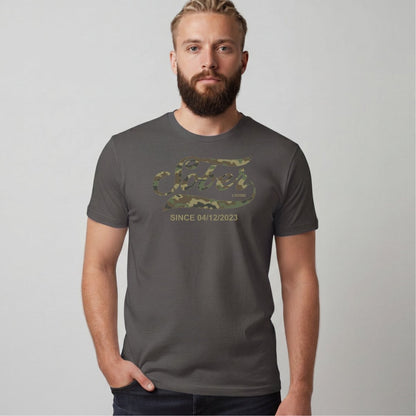 Sober T Shirt | Men's Sober Since Camo Tee