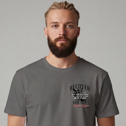 Recover Loudly Limited-Edition T-Shirt with Recovery Date