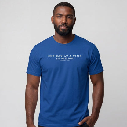 Sober T Shirt | Men's One Day At a Time Tee