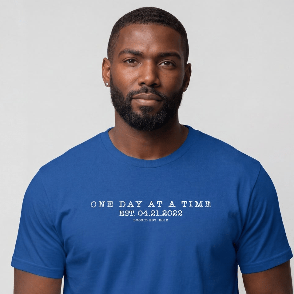 Sober T Shirt | Men's One Day At a Time Tee