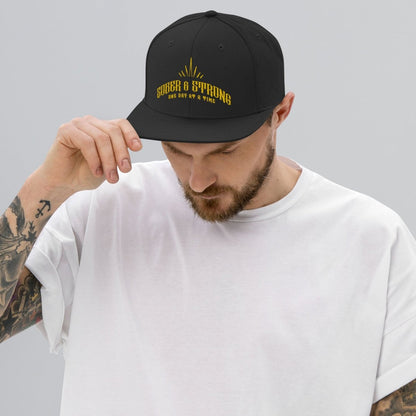 Strong & Sober Sober Hat close-up view (view 2)