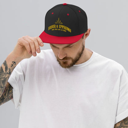 Strong & Sober Sober Hat flat lay styled image (view 3)