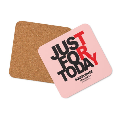 Loosid Just For Today Sober Coaster featuring the design