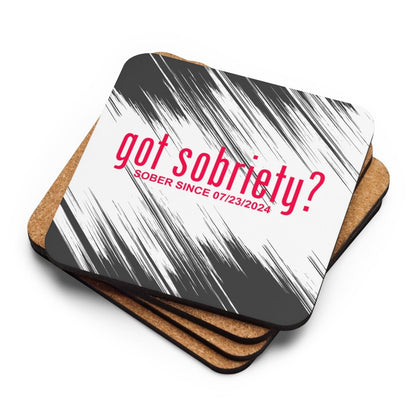 Loosid Got Sobriety Sober Coaster featuring the design