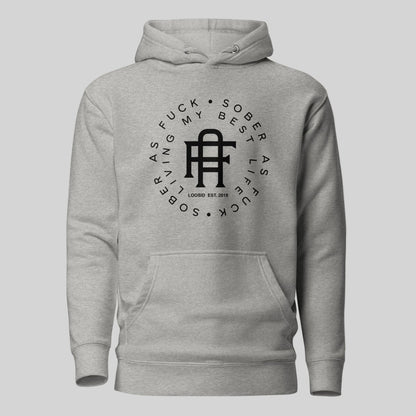 Living My Best Life Recovery Hoodie fit detail (view 9)