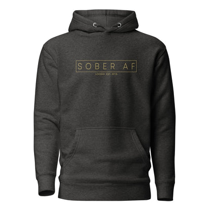 Sober AF Recovery Hoodie fit detail (view 9)