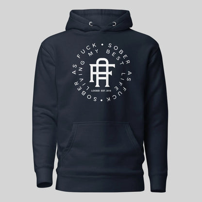 Living My Best Life Recovery Hoodie close-up view (view 12)