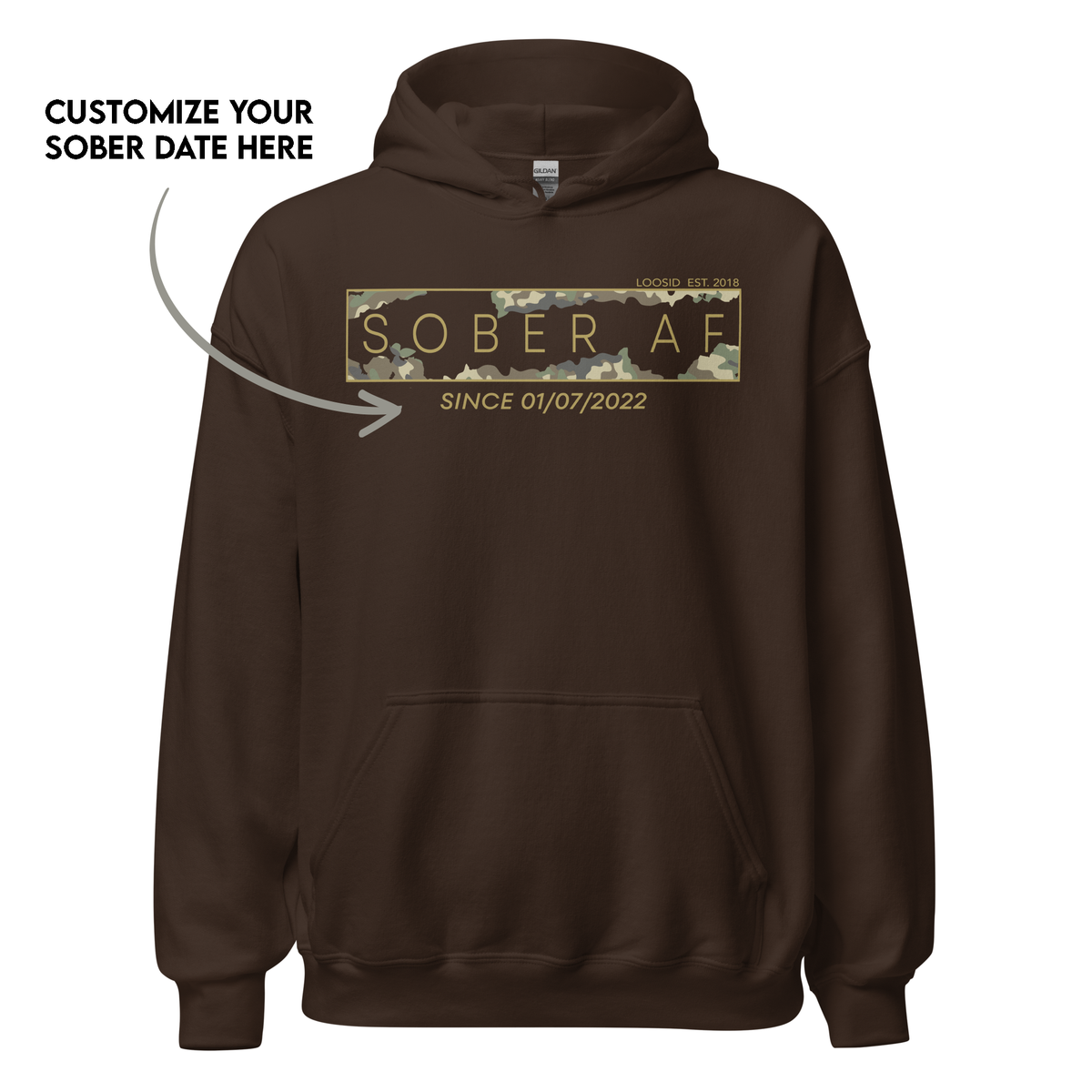 Recovery hoodie that combines comfort and purpose