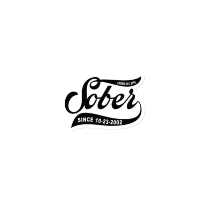 Recovery Date Keepsake Sober Magnet flat lay styled image (view 3)