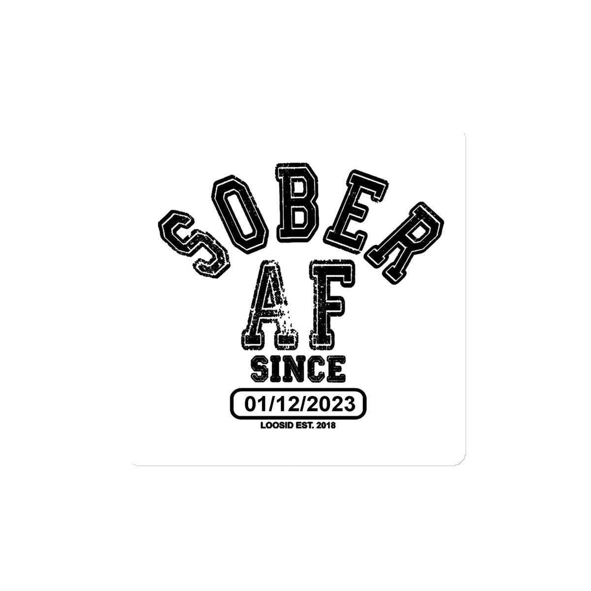 Sobriety Sober Magnet graphic detail (view 4)