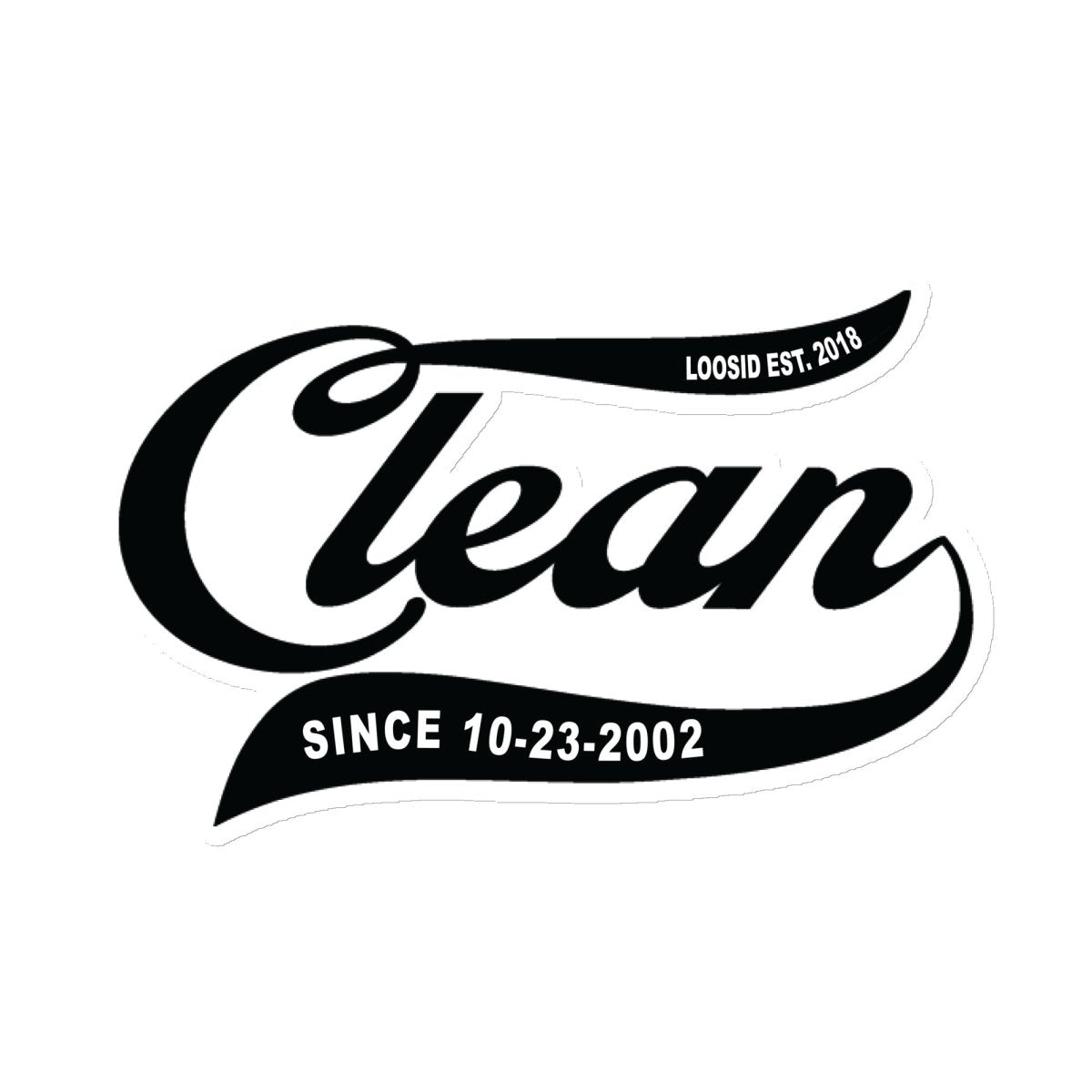 Clean Since Sobriety Sober Magnet side view (view 6)