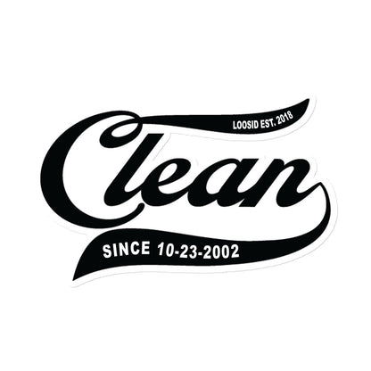 Clean Since Sobriety Sober Magnet side view (view 6)