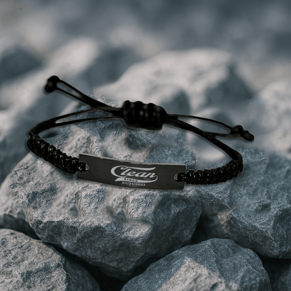 Loosid Clean Since Personalized Recovery Sober Jewelry featuring the design