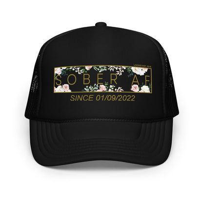 Sober AF Flower Sober Hat back view (view 7)