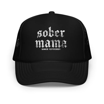 Sober Mama Sober Hat close-up view (view 2)