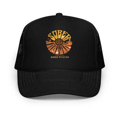 Sober and Thriving Sober Hat close-up view (view 2)