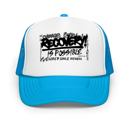 Recovery Is Possible Sober Hat side view (view 6)