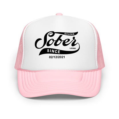 Sober Since Sober Hat side view (view 6)