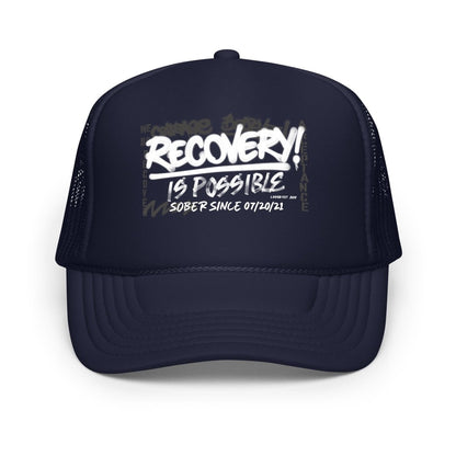 Recovery Is Possible Sober Hat graphic detail (view 4)