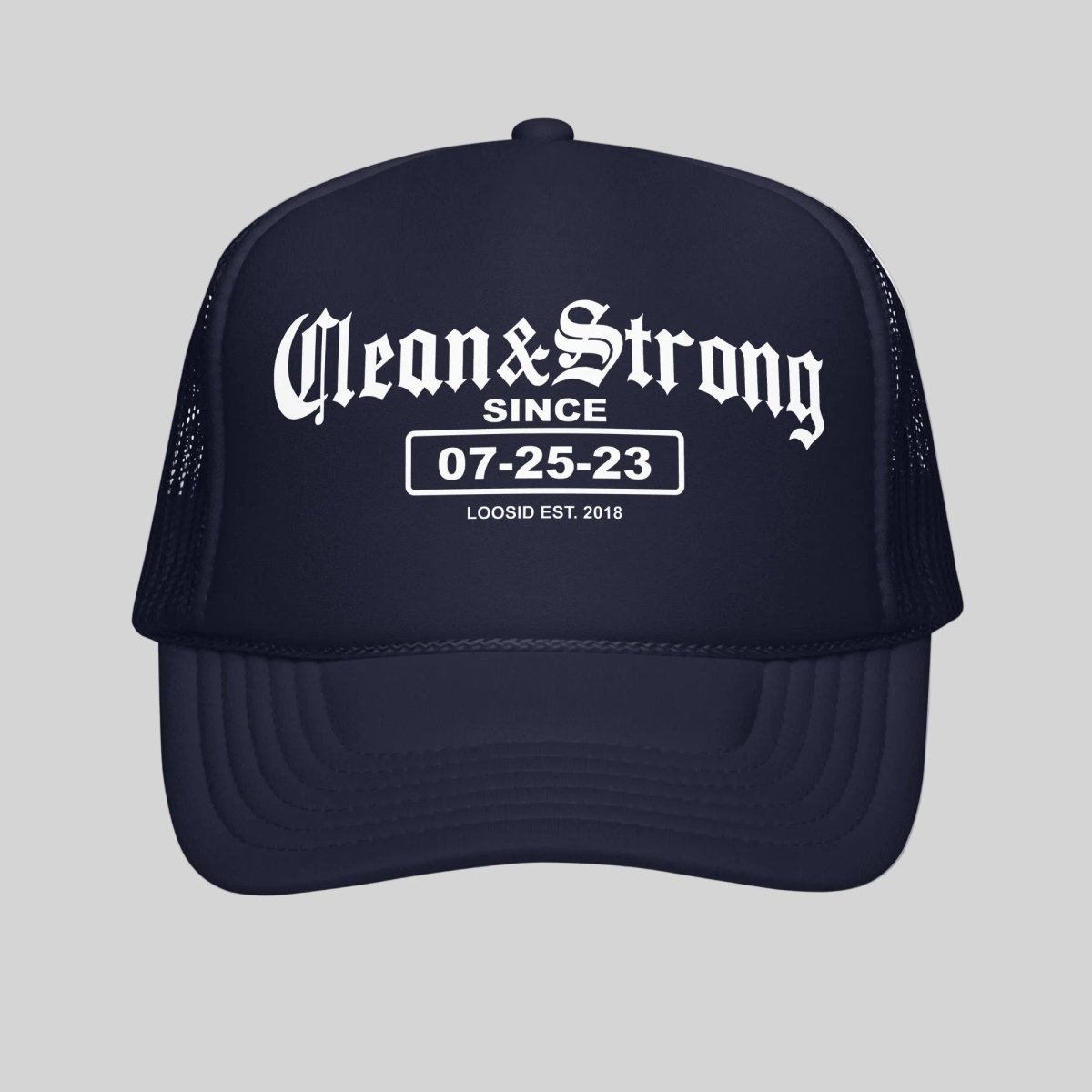 Clean Sober Hat side view (view 6)
