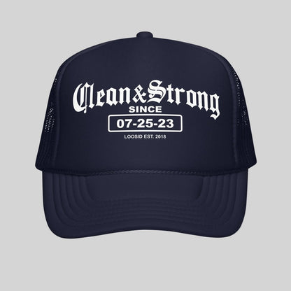 Clean Sober Hat side view (view 6)