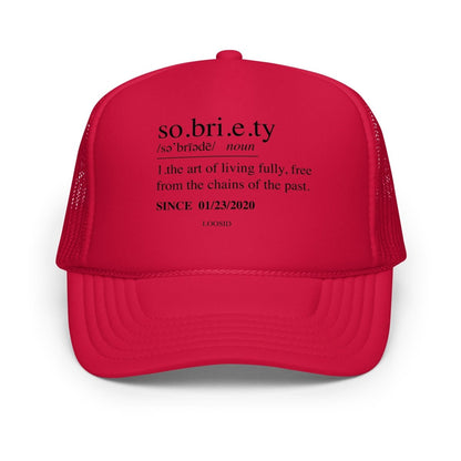 Sobriety Definition Sober Hat flat lay styled image (view 3)