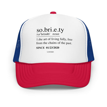 Sobriety Definition Sober Hat side view (view 6)
