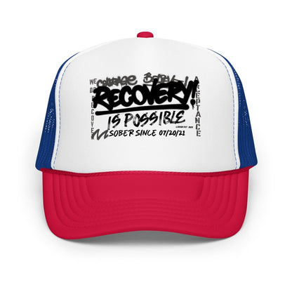 Recovery Is Possible Sober Hat back view (view 7)