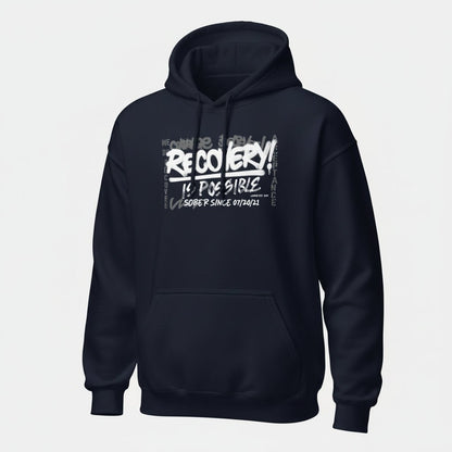 Recovery Is Possible for Women Recovery Hoodie side view (view 36)