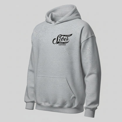 Sober Since Recovery Hoodie graphic detail (view 24)