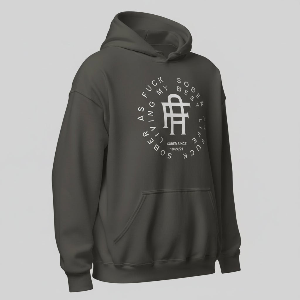Living My Best Life Recovery Hoodie fit detail (view 39)