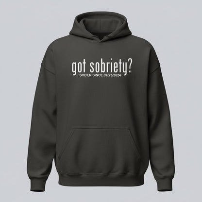 Got Sobriety Recovery Hoodie fit detail (view 19)