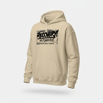 Recovery Is Possible for Women Recovery Hoodie graphic detail (view 24)