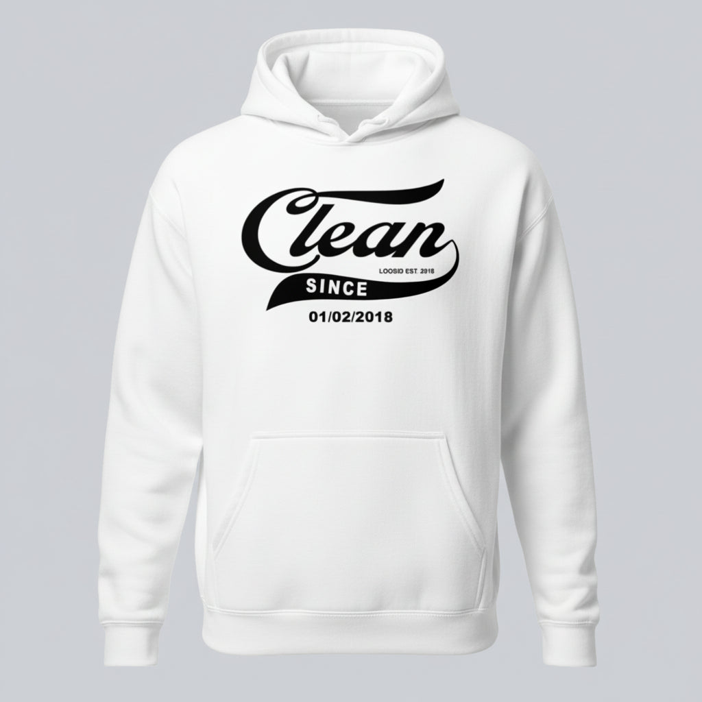 Clean Since Recovery Hoodie fit detail (view 29)