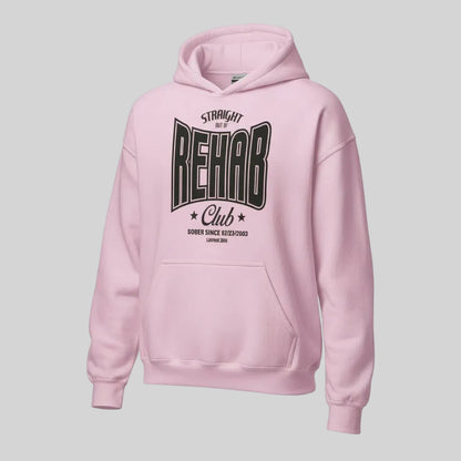 Rehab Recovery Hoodie back view (view 7)