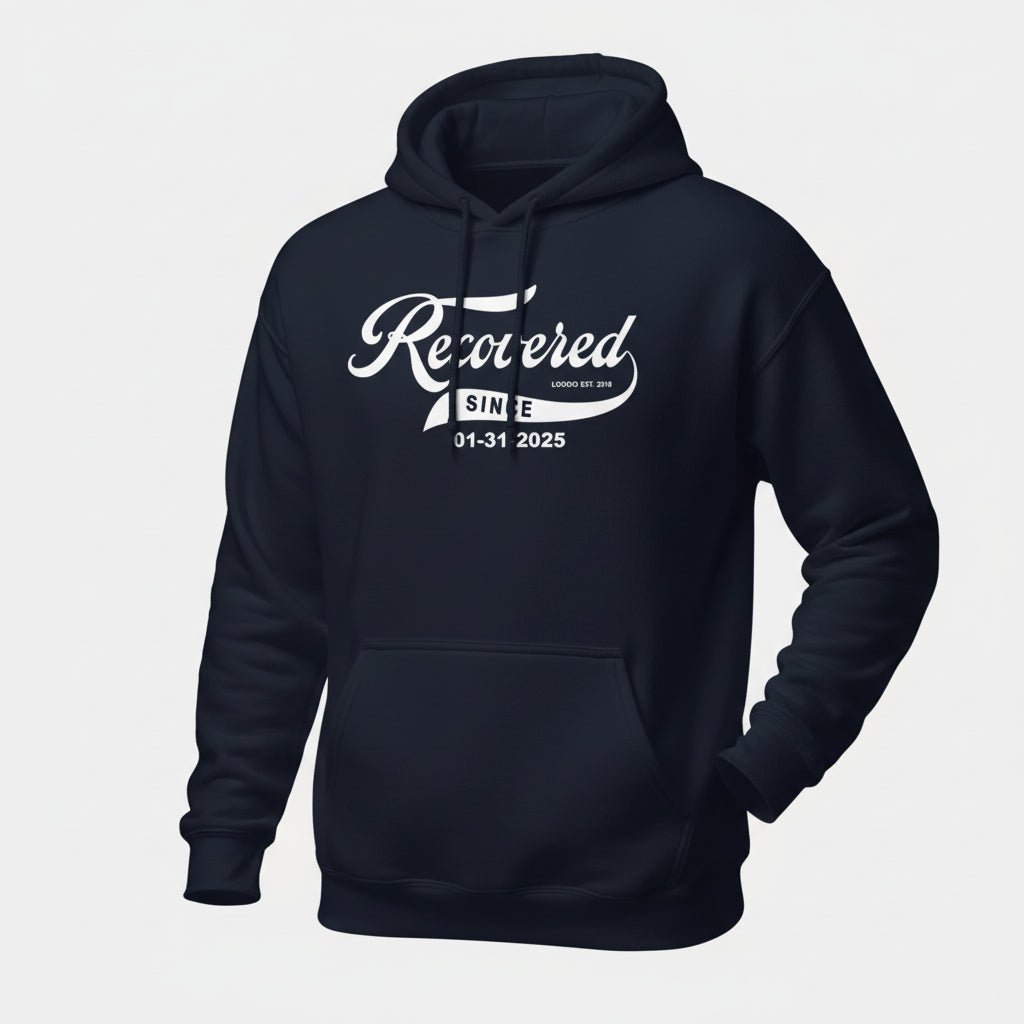 Recovered Since Recovery Hoodie side view (view 16)