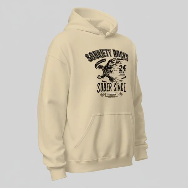 Sober Since Recovery Hoodie product photo (view 30)
