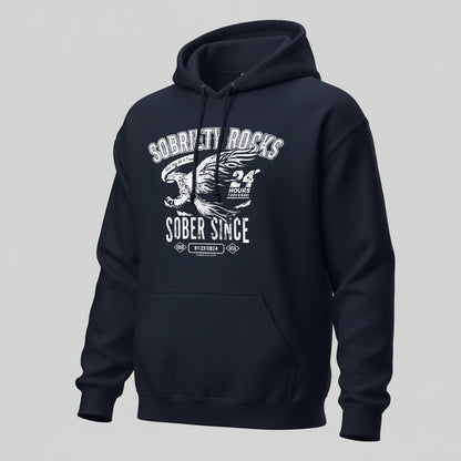 Sober Since Recovery Hoodie packaging detail (view 8)