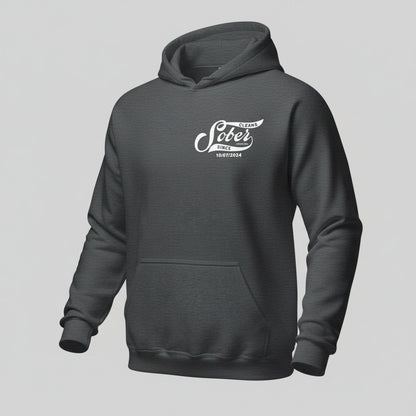 Sober Since Recovery Hoodie graphic detail (view 14)