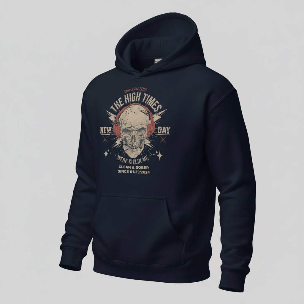 High Times Recovery Hoodie back view (view 7)