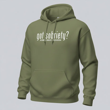 Got Sobriety Recovery Hoodie product photo (view 40)